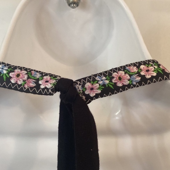 NWT Vintage Rampage Embellished Halter Top size L - Picture 8 of 13